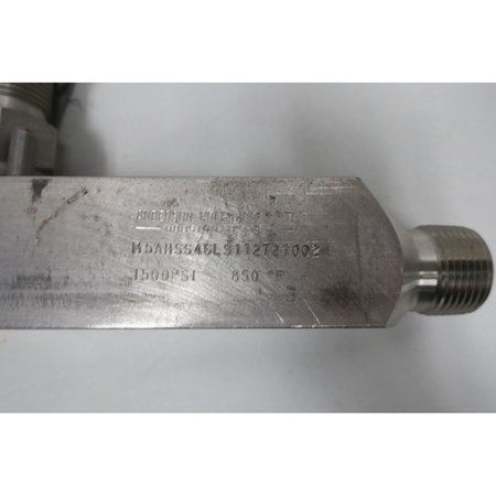 Anderson Greenwood M5Ahss46Ls 112721002 Gauge 12In X 34In Manual Npt Stainless 1500Psi Needle Valve M5AHSS-46L S112721002